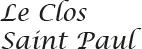 Logo Le Clos Saint Paul